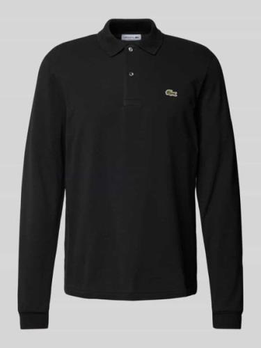 Lacoste Classic Fit Poloshirt im langärmeligen Design in Black, Größe ...