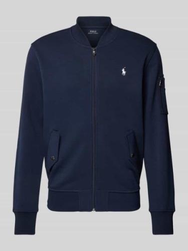 Polo Ralph Lauren Sweatjacke mit Reißverschluss in Marine, Größe L