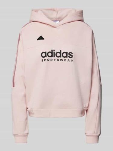 ADIDAS SPORTSWEAR Hoodie mit Logo-Badge Modell 'TIRO' in Altrosa, Größ...