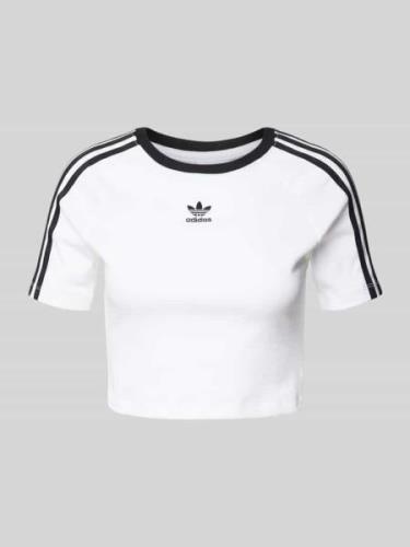 adidas Originals Cropped T-Shirt mit Label-Stitching Modell 'BABY' in ...