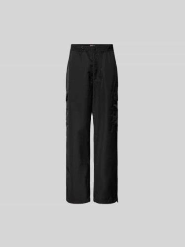 Kenzo Cargohose mit elastischem Bund in Black, Größe L