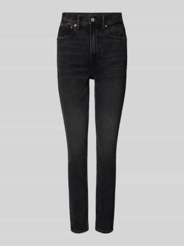 Polo Ralph Lauren Jeans mit 5-Pocket-Design in Black, Größe 28