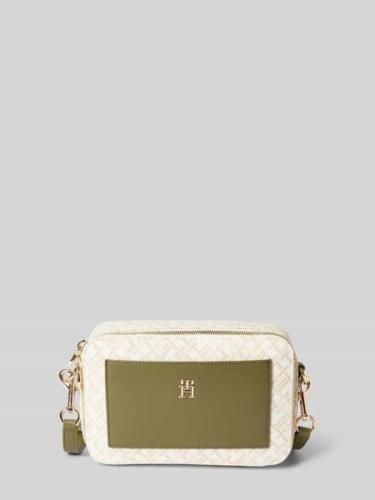 Tommy Hilfiger Handtasche mit Logo-Applikation Modell 'DISTINCT' in Ol...