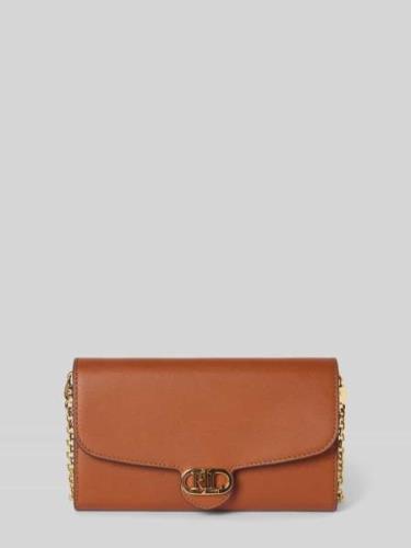 Lauren Ralph Lauren Lederhandtasche mit Label-Applikation Modell 'ADAI...