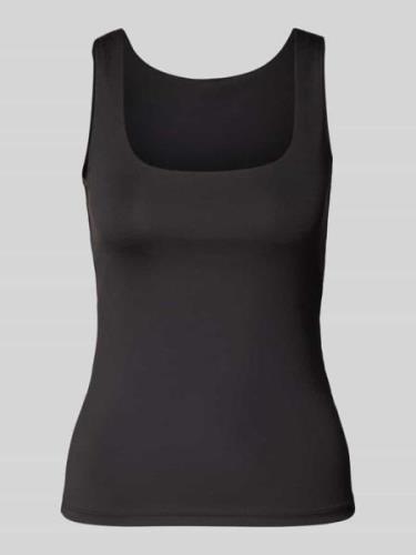 Vero Moda Top mit U-Ausschnitt in Black, Größe XS