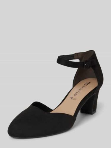 Tamaris Pumps mit Blockabsatz in Black, Größe 37