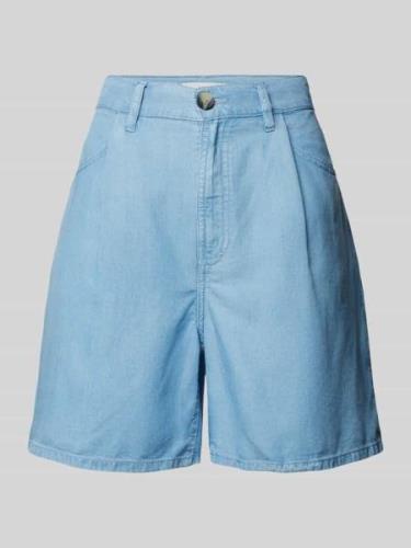 Mango Regular Fit Shorts in Denim-Optik Modell 'ALESSIA' in Jeansblau,...