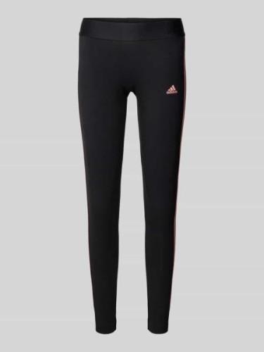 ADIDAS SPORTSWEAR Tight Fit Sportleggings mit Label-Print in Black, Gr...