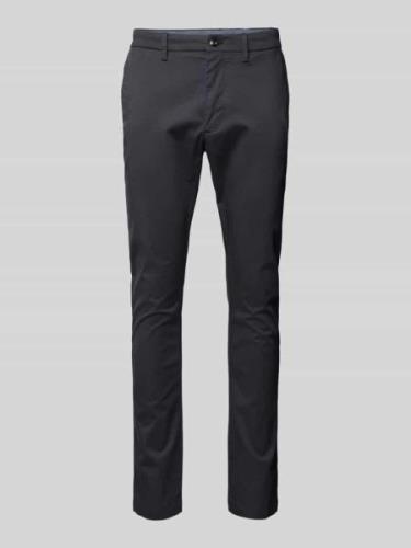 Tommy Hilfiger Slim Fit Chino mit Gesäßtaschen in Marine, Größe 34/32