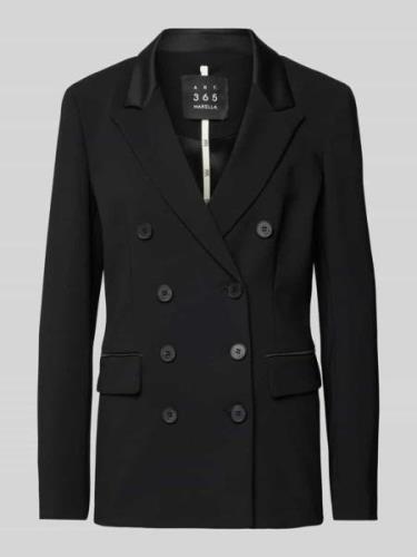 Marella Blazer mit Pattentaschen Modell 'STELLA' in Black, Größe 36