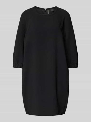 Marella Minikleid mit Rundhalsausschnitt Modell 'KARLIE' in Black, Grö...