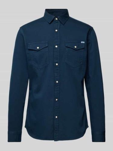 Jack & Jones Slim Fit Freizeithemd mit Kentkragen Modell 'ESHERIDAN' i...