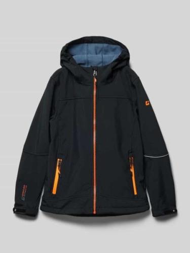 Killtec Softshell-Jacke mit Label-Detail in Black, Größe 140