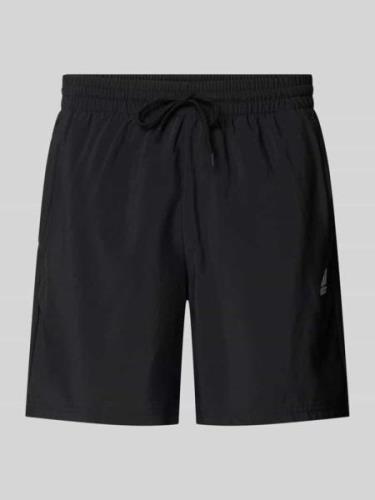 ADIDAS SPORTSWEAR Regular Fit Sweatshorts mit Label-Stitching in Black...