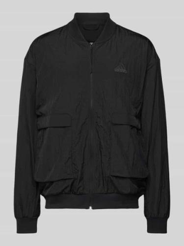 ADIDAS SPORTSWEAR Jacke mit Label-Detail in Black, Größe S