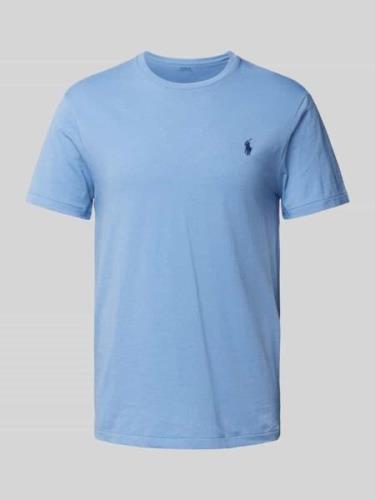 POLO RALPH LAUREN Custom Slim Fit T-Shirt mit Rundhalsausschnitt in He...