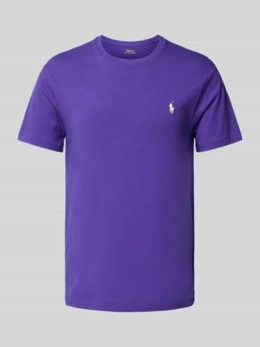 Polo Ralph Lauren Custom Slim Fit T-Shirt mit Rundhalsausschnitt in Li...