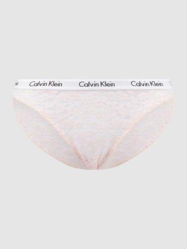 Calvin Klein Underwear Slip aus Spitze in Rose, Größe XS