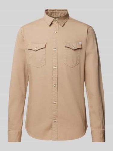 Jack & Jones Slim Fit Freizeithemd mit Kentkragen Modell 'ESHERIDAN' i...