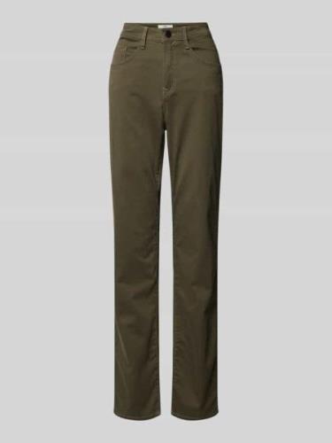 Brax Regular Fit Hose im 5-Pocket-Design Modell 'Style.Carola' in Khak...