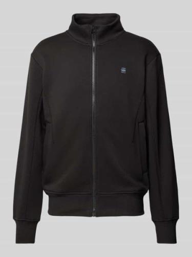 G-Star Raw Sweatjacke mit Stehkragen in Black, Größe XL