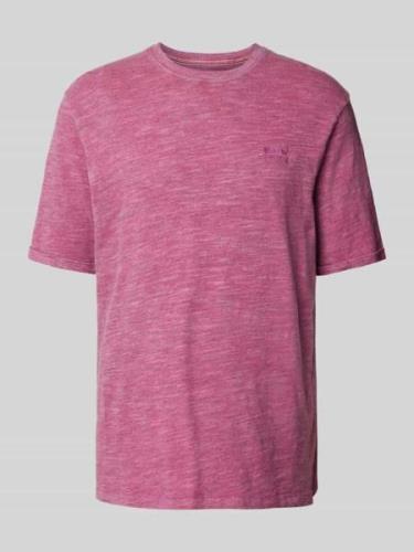 Superdry T-Shirt mit Rundhalsausschnitt in Pink, Größe S