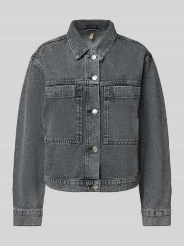 Soyaconcept Jeansjacke mit aufgesetzten Brusttaschen Modell 'DOLORES' ...