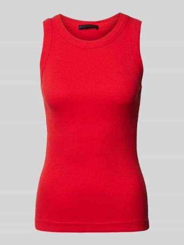 Drykorn Tanktop in Ripp-Optik Modell 'OLINA' in Rot, Größe XS