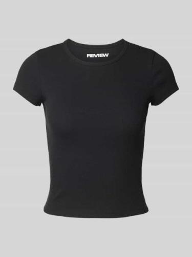 Review Essentials Baby T-Shirt in Black, Größe XS