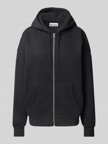 Review Essentials Zip Hoodie in Black, Größe M