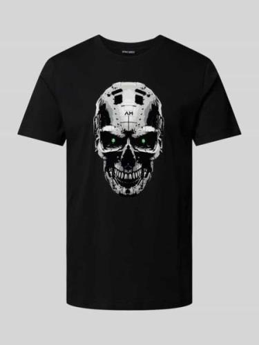 Antony Morato T-Shirt mit Motiv-Print in Black, Größe M