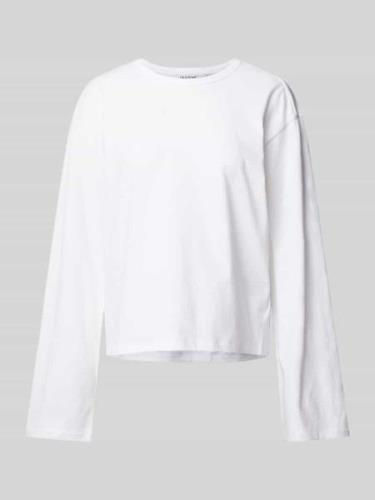 JAKE*S STUDIO WOMAN Longsleeve mit überschnittenen Schultern in Weiss,...