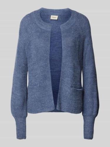 Fransa Cardigan mit Eingrifftaschen Modell 'eretta' in Blau, Größe L