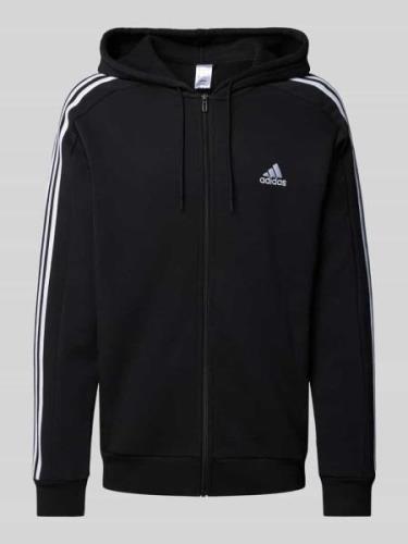 ADIDAS SPORTSWEAR Sweatjacke mit Kapuze in Black, Größe L