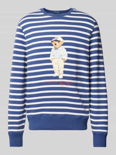 Polo Ralph Lauren Sweatshirt mit Rundhalsausschnitt in Marine, Größe L