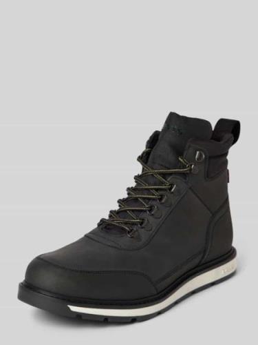 Levi’s® Acc. Boots mit Schnürung und Label-Detail Model 'AXEL' in Blac...