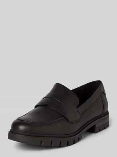 Tamaris Loafer mit strukturierter Sohle in Black, Größe 36