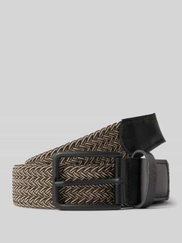 Lloyd Men's Belts Gürtel in Flecht-Optik in Hellbraun, Größe 100