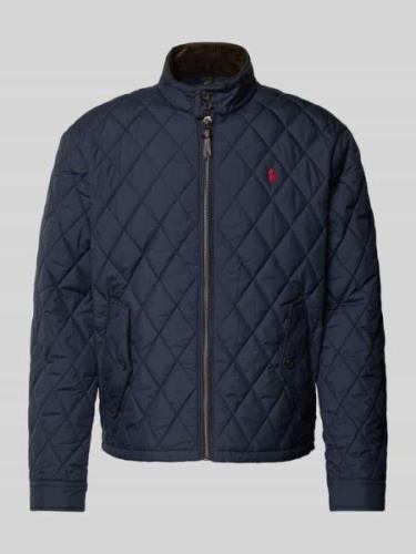 Polo Ralph Lauren Windbreaker mit Label-Stitching in Marine, Größe XL