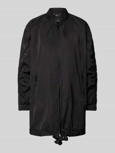 Marc Cain Jacke mit Stehkragen und Zweiwege-Reißverschluss in Black, G...