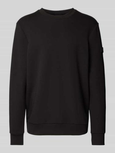 JOOP! Collection Sweatshirt mit Label-Badge Modell 'Steve' in Black, G...