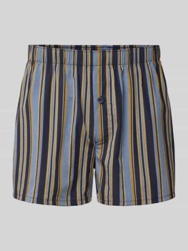 Hanro Boxershorts mit Eingriff in Ocean, Größe M