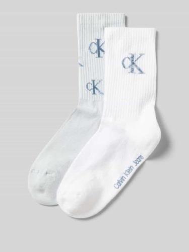 Calvin Klein Jeans Socken mit elastischem Rippenbündchen im 2er-Pack i...