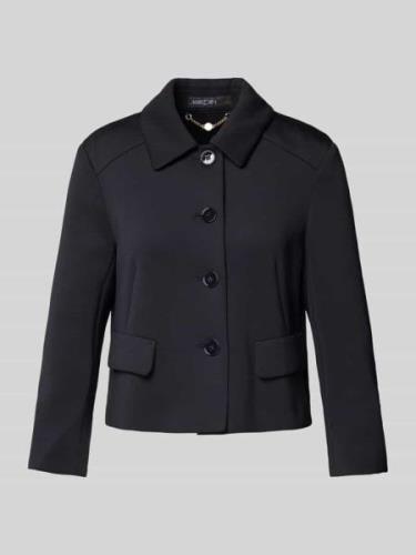 Marc Cain Blazer mit Umlegekragen in Marine, Größe 42