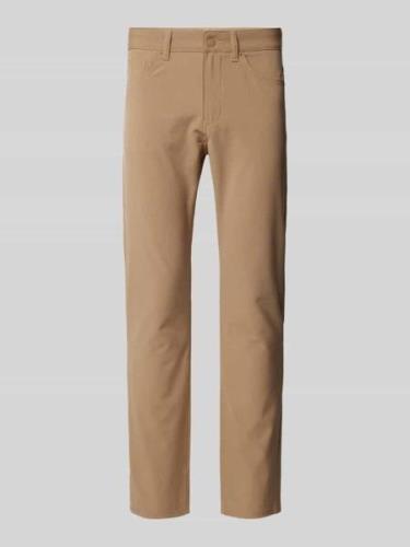 BOSS Slim Fit Chino im 5-Pocket-Design Modell 'Delaware' in Beige, Grö...