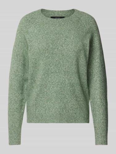 Vero Moda Langärmeliger Strickpullover Modell 'DOFFY' in Schilf, Größe...