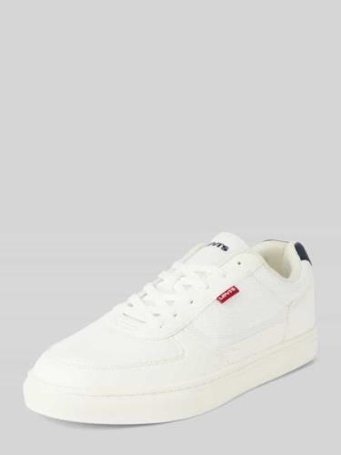 Levi’s® Acc. Sneaker mit Label-Detail Modell 'LIAM' in Weiss, Größe 43