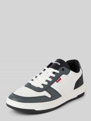 Levi’s® Acc. Sneaker mit Label-Detail Modell 'DRIVE' in Mittelgrau, Gr...