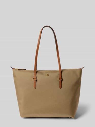 Lauren Ralph Lauren Handtasche mit Label-Applikation Modell 'KEATON' i...