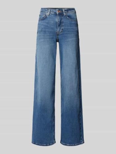 Only Wide Leg Jeans im 5-Pocket-Design Modell 'MADISON' in Jeansblau, ...